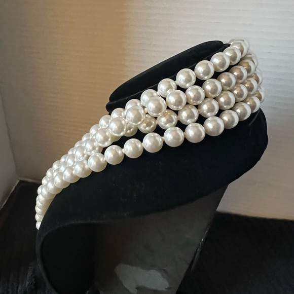 Elegant Pearl Necklace 45”Drop Long - Picture 2 of 5